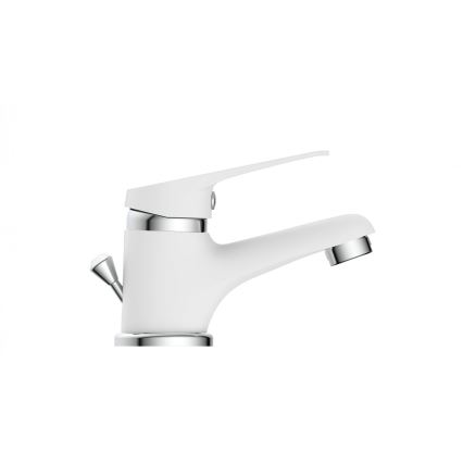 Eisl NI075SCR - Mitigeur de lavabo SPEED blanc/chrome brillant