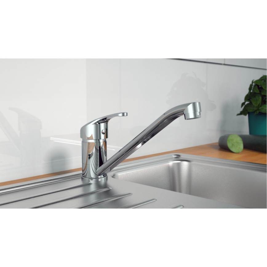 Eisl NI182CR - Mitigeur d'évier GRANDE VITA CLASSIC chromé brillant