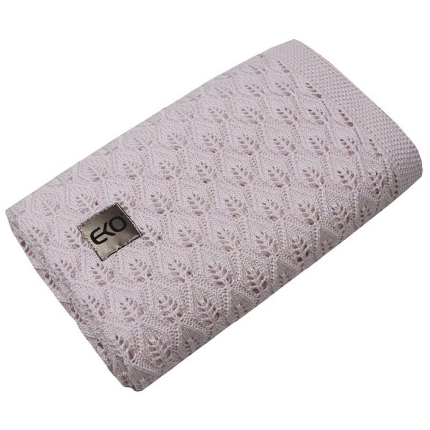EKO - Coperta in bambù ROSE 80x100 cm rosa