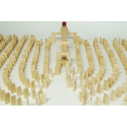 EkoToys - Holz-Dominos 830 Stk. Buche