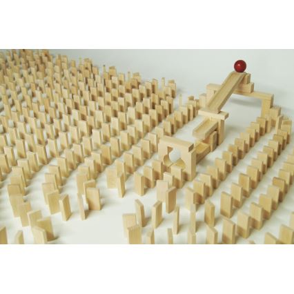 EkoToys - Holz-Dominos 830 Stk. Buche