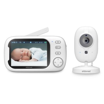 ELDONEX EBM-1010-WH - Baby-Monitor 5V/2000 mAh