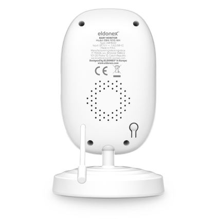 ELDONEX EBM-1010-WH - Baby-Monitor 5V/2000 mAh
