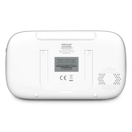 ELDONEX EBM-1010-WH - Baby-Monitor 5V/2000 mAh