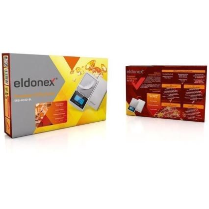 ELDONEX EKS-4040-SL - Balance de haute précision 2xCR2032 argent