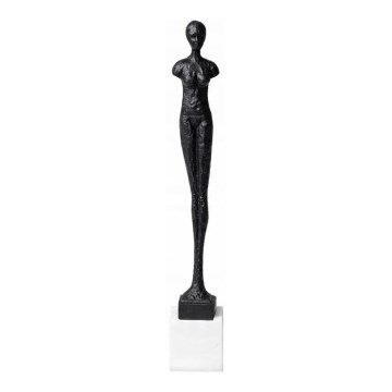 Elegante Metall-Tischdekoration, 43 cm, schwarz