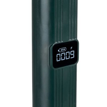 Elektrischer LED-Insektenvernichter 2-in-1 mit LCD-Anzeige 1200 mAh/5V grün