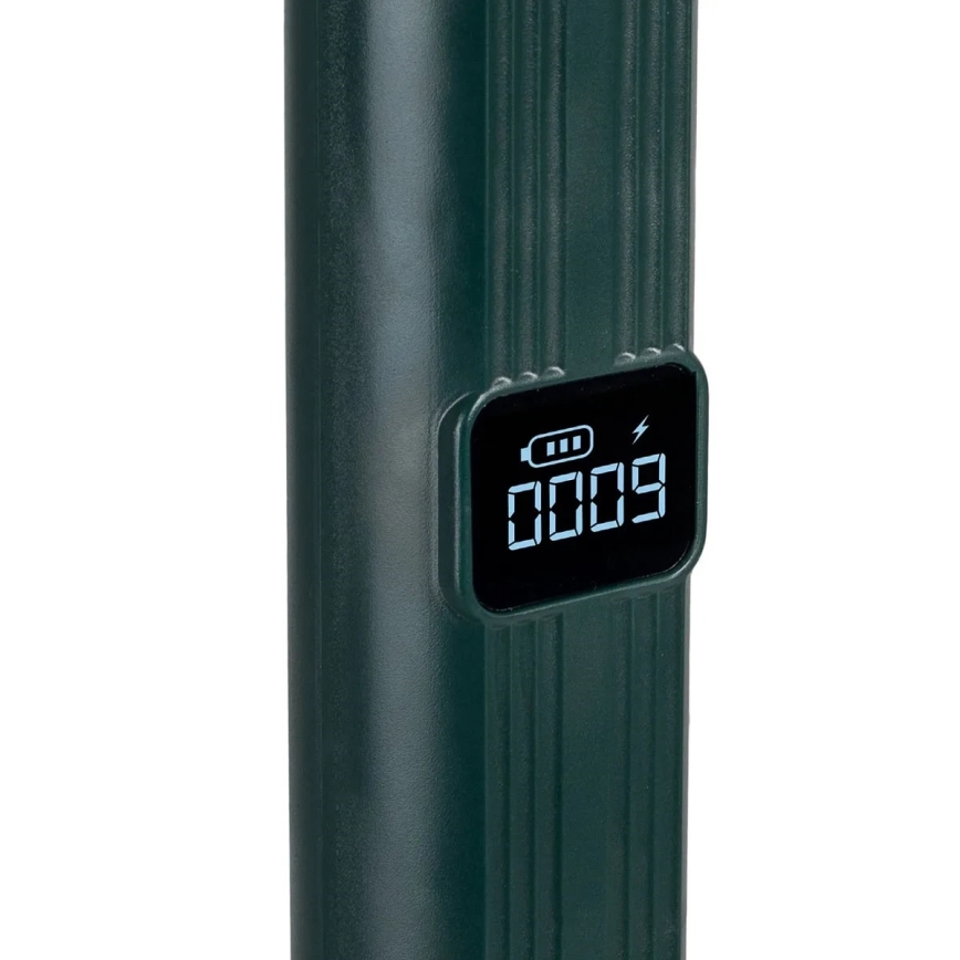 Elektrischer LED-Insektenvernichter 2-in-1 mit LCD-Anzeige 1200 mAh/5V grün