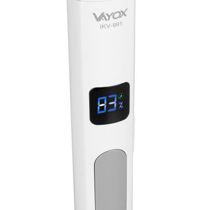 Elektrischer LED-Insektenvernichter 2-in-1 mit LCD-Anzeige 1200 mAh/5V weiß
