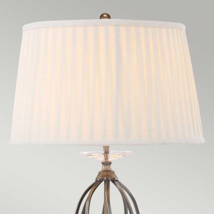 Elstead - Lampada da tavolo AEGEAN 1xE27/60W/230V bronzo