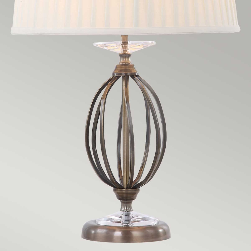 Elstead - Lampada da tavolo AEGEAN 1xE27/60W/230V bronzo