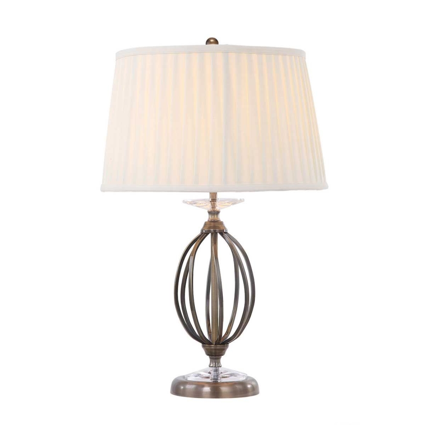 Elstead - Lampe de table AEGEAN 1xE27/60W/230V bronze