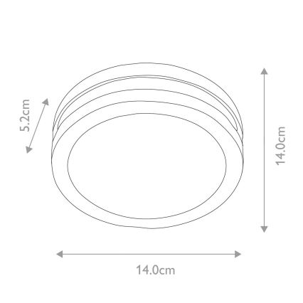 Elstead - LED-Wandleuchte für Außenbereiche ANO 1xGX53/9W/230V IP54