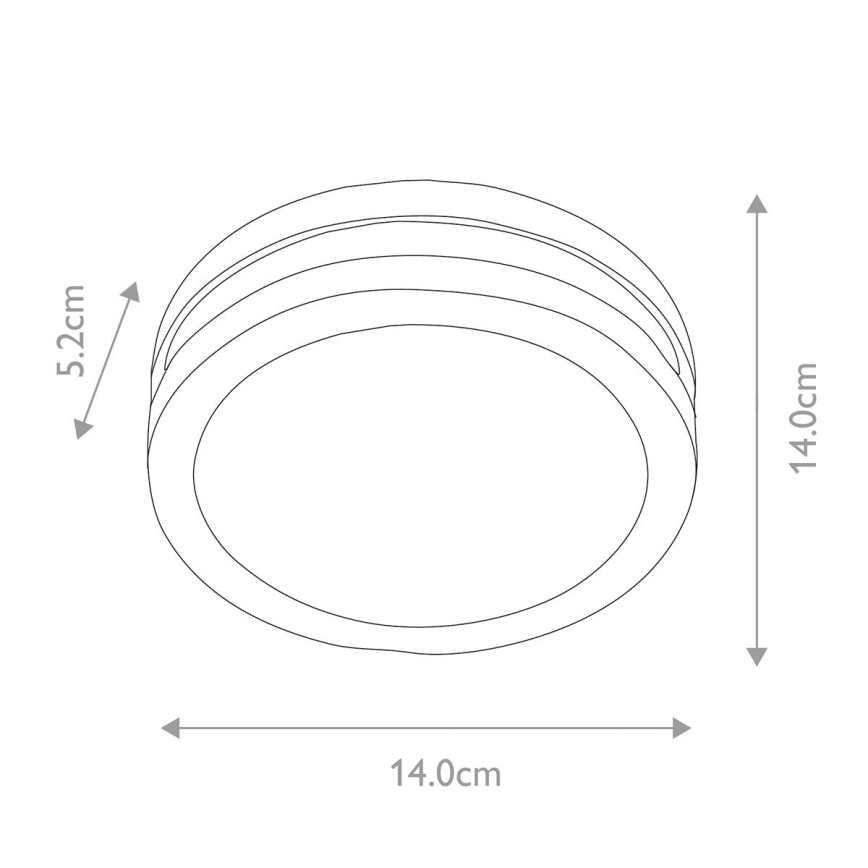 Elstead - LED-Wandleuchte für Außenbereiche ANO 1xGX53/9W/230V IP54