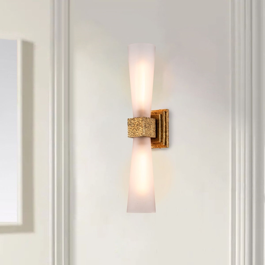 Elstead - Applique da bagno LED KRISTY 2xG9/4W/230V IP44 ramata