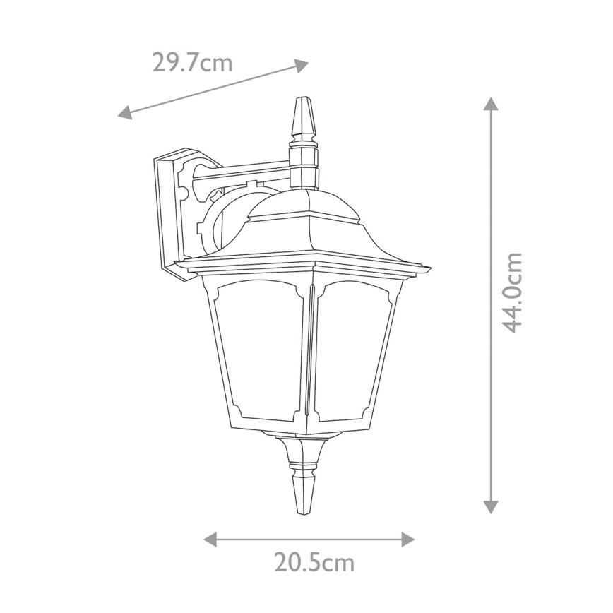 Elstead - Applique da esterno CHAPEL 1xE27/100W/230V IP44