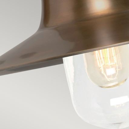 Elstead - Applique murale d'extérieur SHELDON 1xE27/100W/230V IP44 bronze