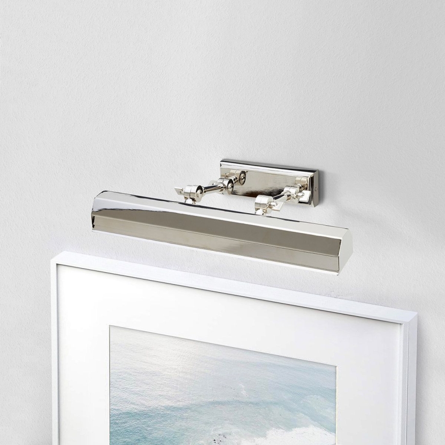 Elstead - Applique pour tableau CHAWTON 2xE14/40W/230V chrome brillant