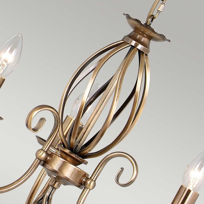 Elstead - Suspension chaîne ARTISAN 3xE14/60W/230V
