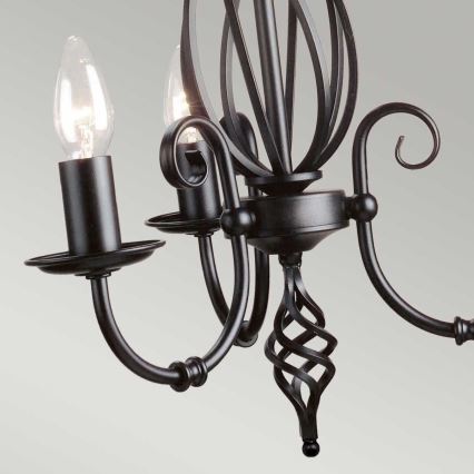 Elstead - Suspension chaîne ARTISAN 3xE14/60W/230V