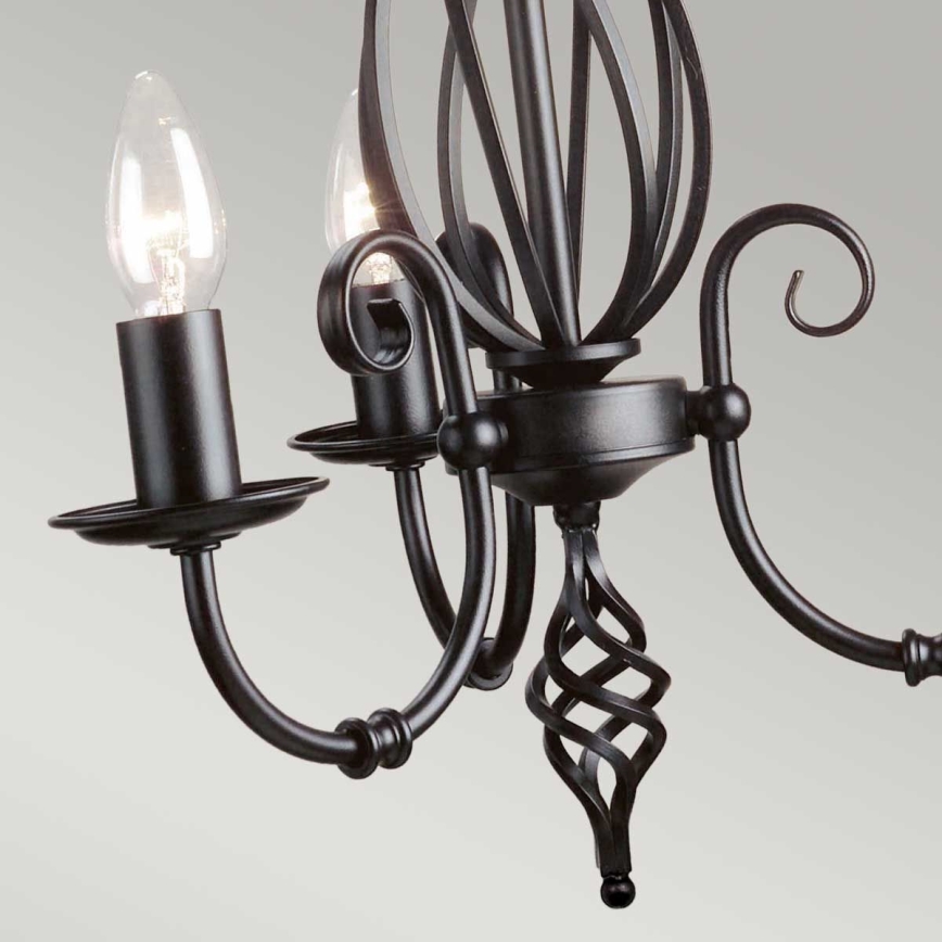 Elstead - Suspension chaîne ARTISAN 3xE14/60W/230V