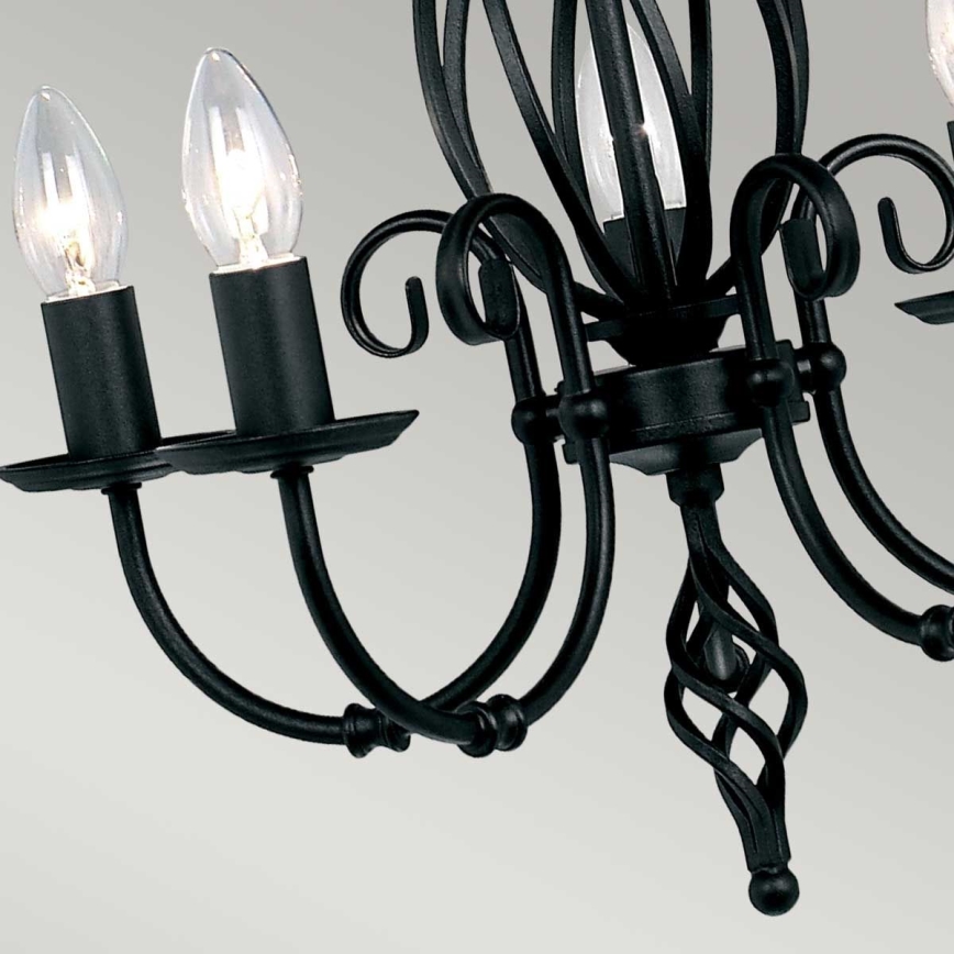 Elstead - Suspension chaîne ARTISAN 5xE14/60W/230V