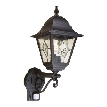 Elstead – Auβen-Wandleuchte mit Sensor NORFOLK 1xE27/100W/230V IP43