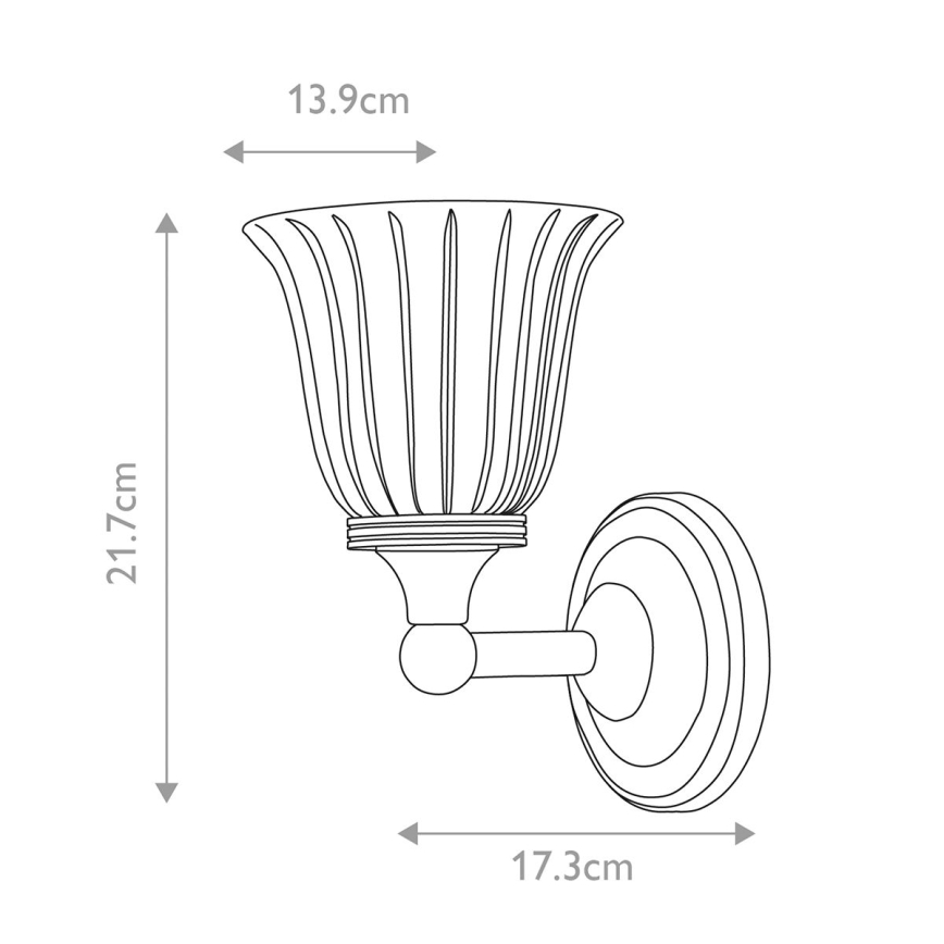 Elstead - Applique a LED da bagno AUSTEN 1xG9/3W/230V 3000K IP44
