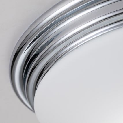 Elstead - Plafoniera LED da bagno BROMPTON 1xGX53/5,7W/230V IP44 cromo opaco