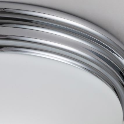 Elstead - Plafoniera LED da bagno BROMPTON 1xGX53/5,7W/230V IP44 cromo opaco