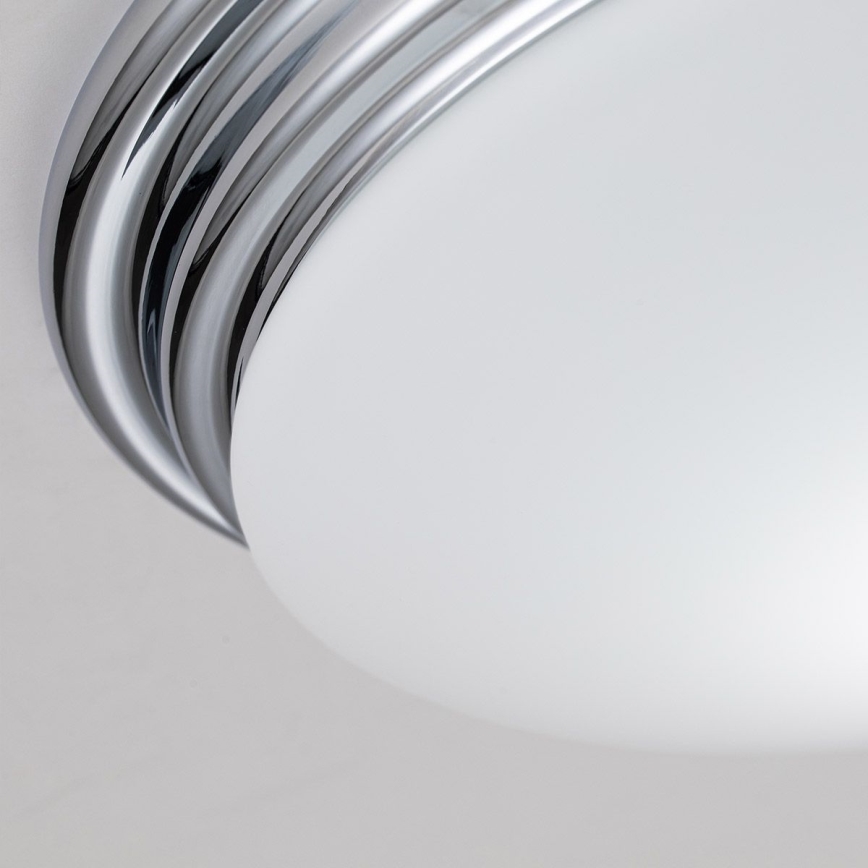 Elstead - Plafoniera LED da bagno BROMPTON 1xGX53/5,7W/230V IP44 cromo opaco