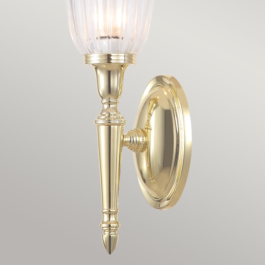 Elstead - LED Badezimmer-Wandleuchte DRYDEN 1xG9/3W/230V IP44 goldfarben