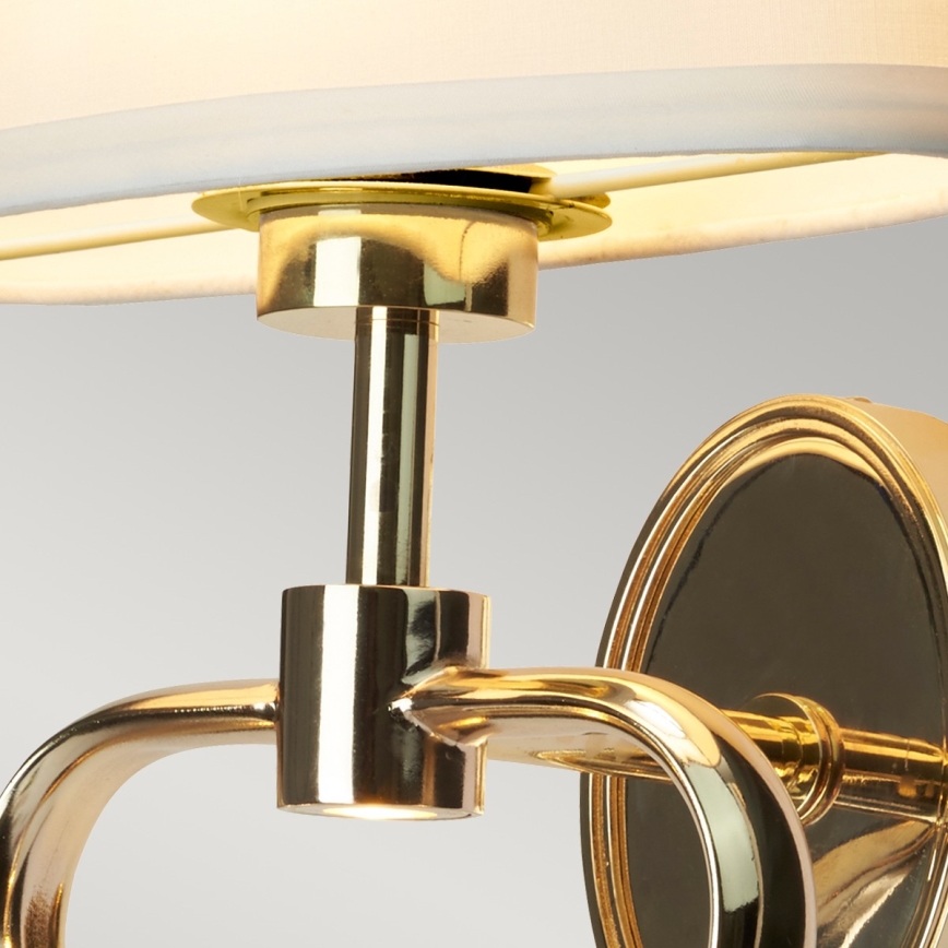 Elstead BATH-FALMOUTH-FG - Applique LED per bagno FALMOUTH 1xG9/3W/230V + LED/1W IP44