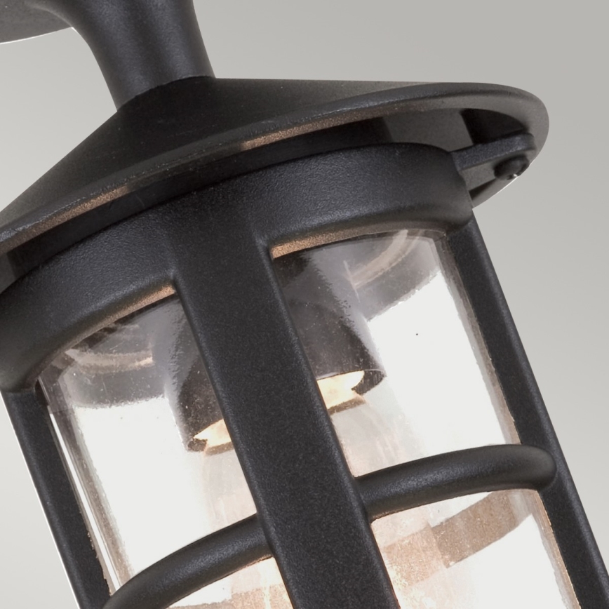 Elstead BL21A-BLACK - Lustre d'extérieur HEREFORD 1xE27/100W/230V IP43