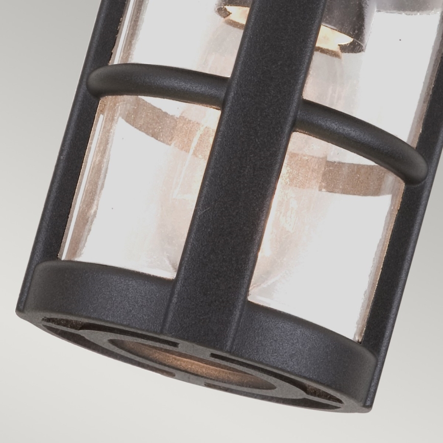 Elstead BL21A-BLACK - Lustre d'extérieur HEREFORD 1xE27/100W/230V IP43