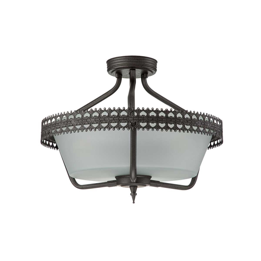Elstead - Lampadario a plafone CROWN 3xE27/60W/230V