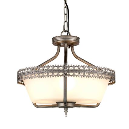 Elstead - Lampadario a plafone CROWN 3xE27/60W/230V