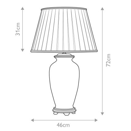 Elstead - Lampe de table PING 1xE27/60W/230V