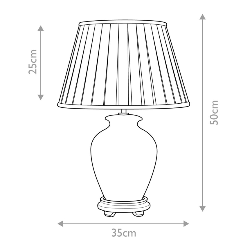 Elstead - Lampe de table SOLING 1xE27/60W/230V