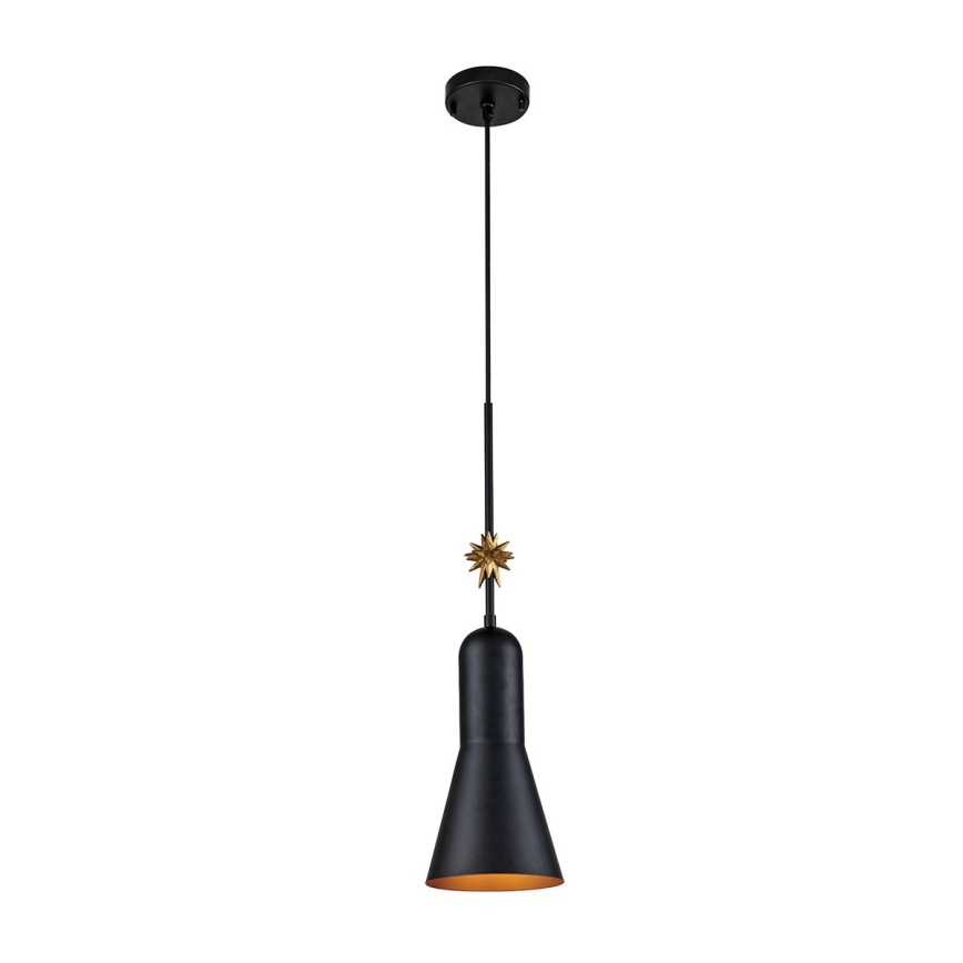 Elstead - Hängeleuchte ETOILE 1xE27/60W/230V d 17,8 cm schwarz
