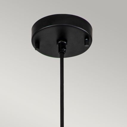 Elstead - Hängeleuchte ETOILE 1xE27/60W/230V d 17,8 cm schwarz