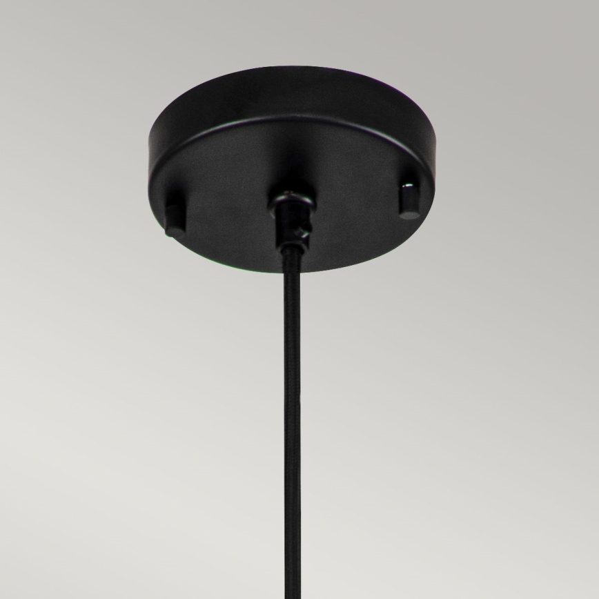 Elstead - Hängeleuchte ETOILE 1xE27/60W/230V d 17,8 cm schwarz