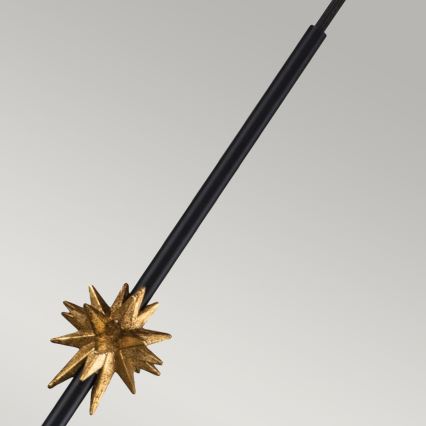 Elstead - Hängeleuchte ETOILE 1xE27/60W/230V d 17,8 cm schwarz
