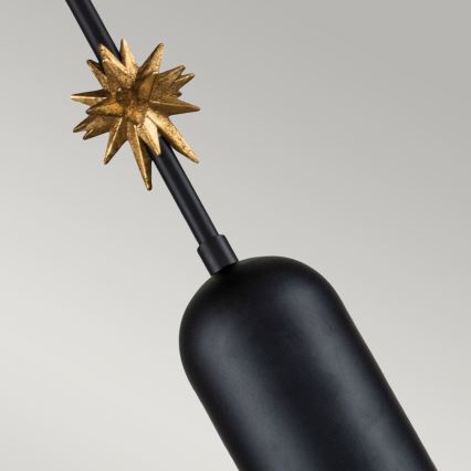 Elstead - Hängeleuchte ETOILE 1xE27/60W/230V d 17,8 cm schwarz