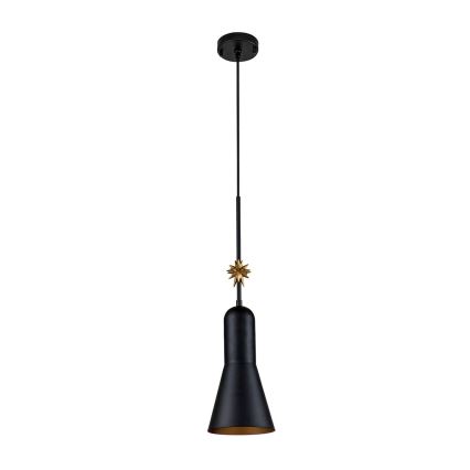 Elstead - Hängeleuchte ETOILE 1xE27/60W/230V d 17,8 cm schwarz