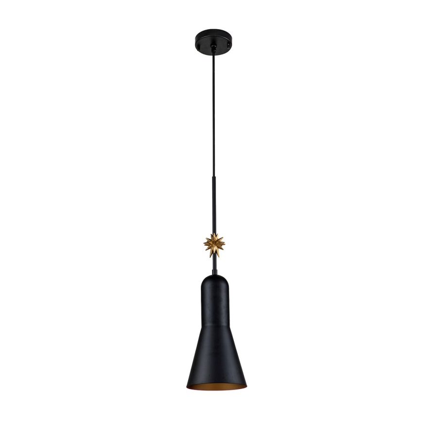 Elstead - Hängeleuchte ETOILE 1xE27/60W/230V d 17,8 cm schwarz