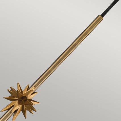 Elstead - Suspension filaire ETOILE 1xE27/60W/230V d. 13,3 cm doré
