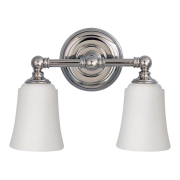 Elstead FE-HUGOLAKE2BATH - Applique LED per bagno HUGOLAKE 2xG9/3W/230V IP44