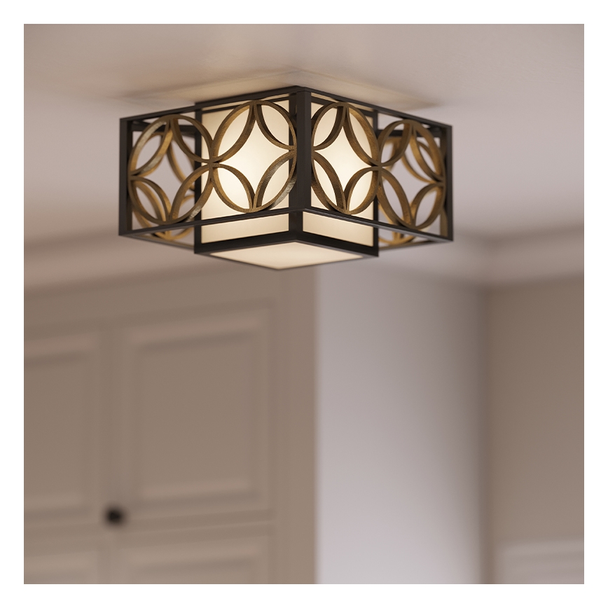 Elstead FE-REMY-F - Plafoniera REMY 2xE27/60W/230V