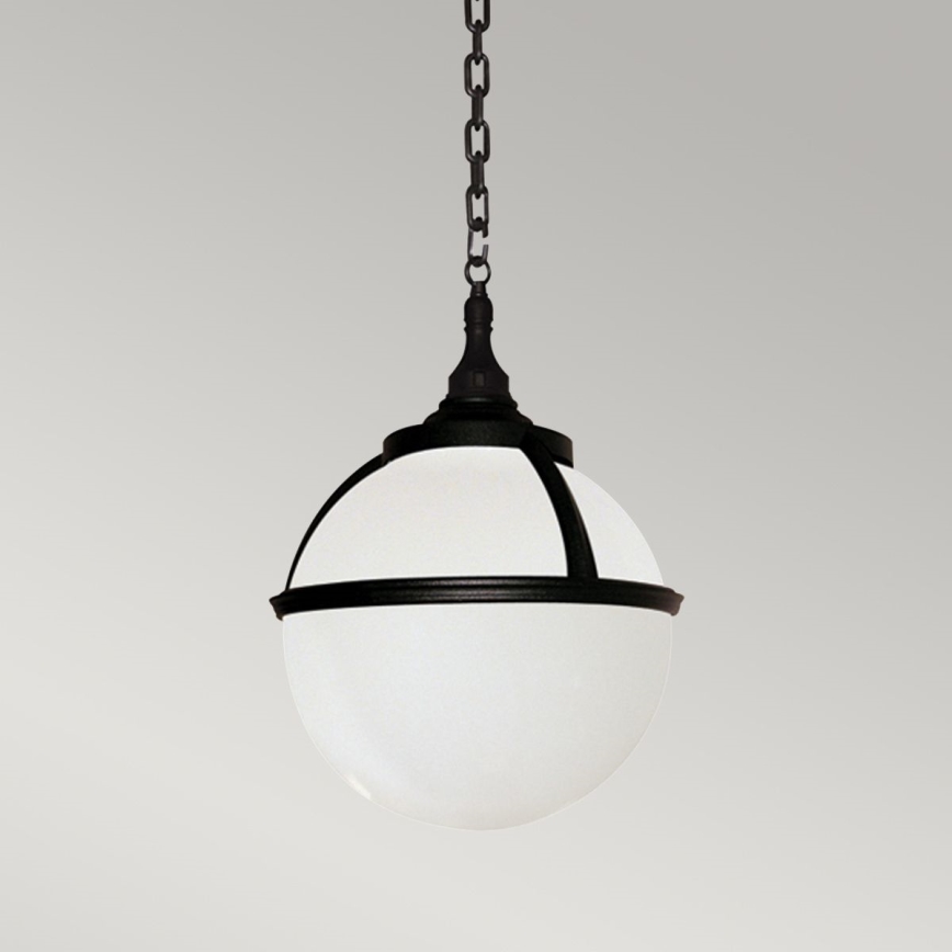 Elstead - Lampadario da esterno a sospensione con catena GLENBEIGH 1xE27/60W/230V IP44